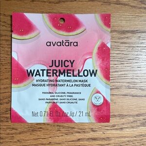 Avatara Juicy Watermellow Hydrating Watermelon Mask — Pink